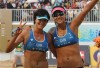 Women Beach Volleyball - China’s Chen Xue and Zhang Xi delight home crowd with gold at Shanghai Grand Slam