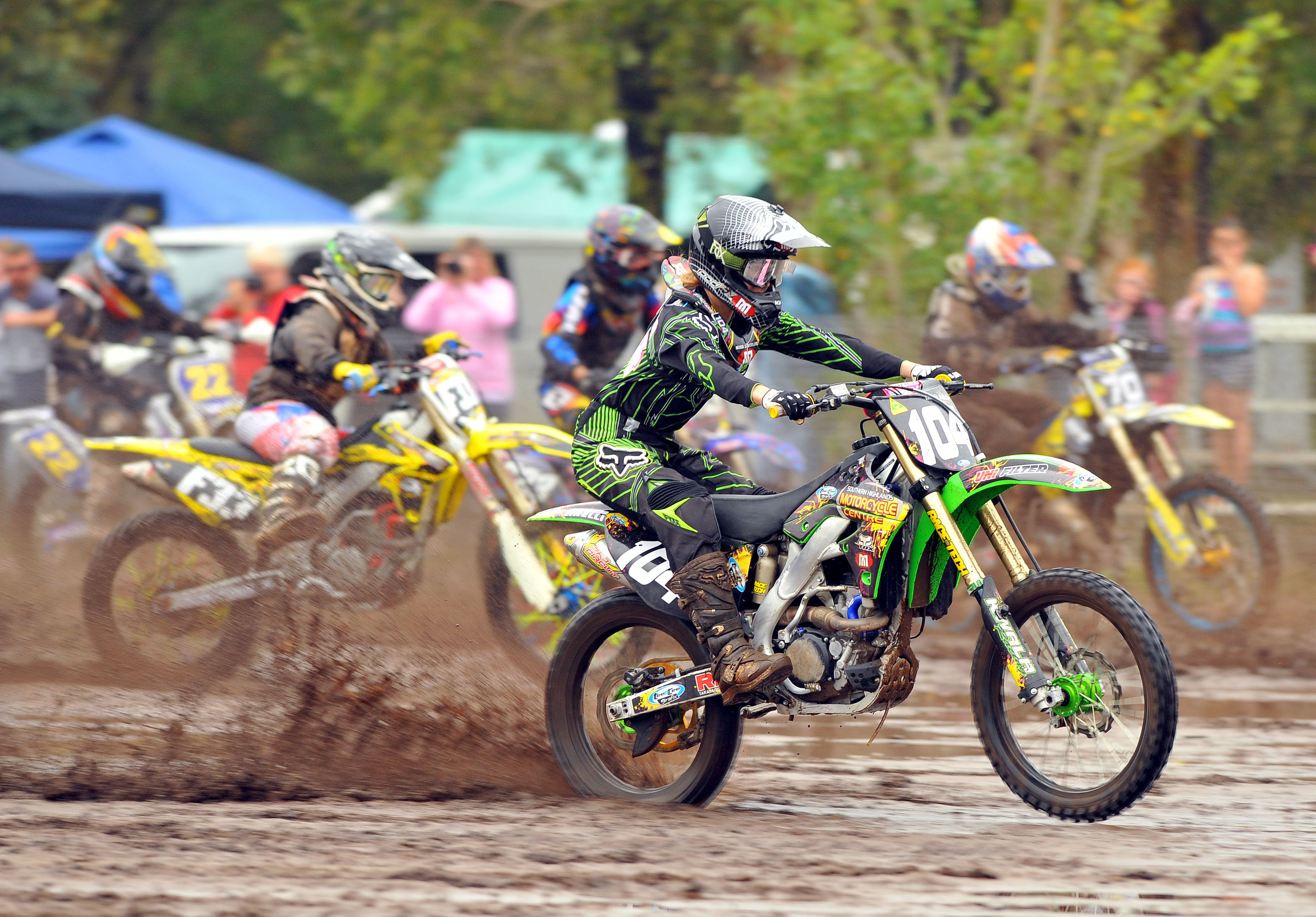 female motocross racers