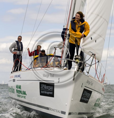 The annual JPMorgan Asset Management Round the Island Race, organised by the Island Sailing Club, is the fourth largest sporting event in the UK, competitors come from all over the UK as well as Europe and the USA to follow the 50 mile course round the Isle of Wight.