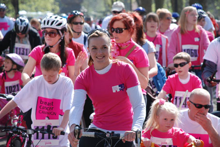 Breast Cancer Campaign&rsquo;s women-only cycle ride, Pedal it Pink, sponsored by Santander, is set to take the nation by storm in 2010 with three events already announced and more to follow.