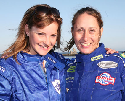 Girl Power reigns supreme as team Blue Peter takes to the waves with Honda to mark 50th anniversary