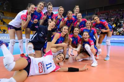 Women sport news - Brakocevic powers second five-set win for Novara in Shaoxing