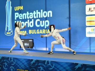 Women sport news - Gold medallists Ieva Serapinaite wins on Super Saturday at UIPM 2022 Pentathlon World Cup Albena.