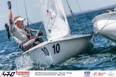 Women sport news - A beautiful sunny day in Vilamoura delivered light breeze in the afternoon.