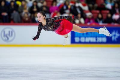 Women sport news - Alina Zagitova (RUS) secures gold in Helsinki