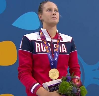 Women sport news - Baku European Games-Egorova wins the 100m Butterfly