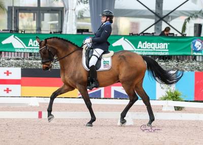 Women sport news - Beatrice De Lavalette and Clarc Have a Winning Return to International Competition During AGDF 9