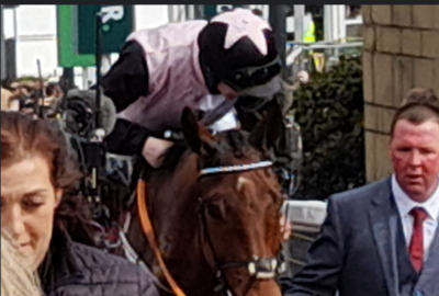 Women sport news - Bob Olinger (6-5) landed the Grade One Turners Novices’ Chase