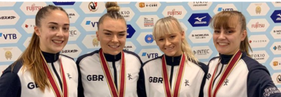 Women sport news - Britain take tumbling team world titles; silver for trampoline and DMT gymnasts