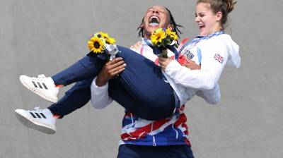 Women sport news - BRITISH BMX HISTORY MADE IN TOKYO BY BETH SHRIEVER AND KYE WHYTE
