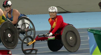 Women sport news - China's Zhou Wins the 400m T53