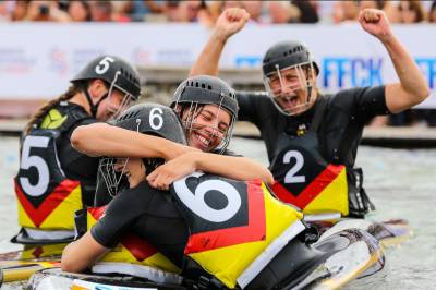 Women sport news - Germany sweep gold medals on final day of canoe polo world championships