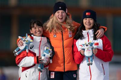 Women sport news - Japan claims fourth speed skating medal in St Moritz