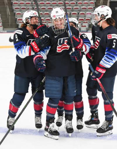 Women sport news - Knight Breaks All-Time Scoring Record at WWC as U.S. Defeats ROC, 6-0