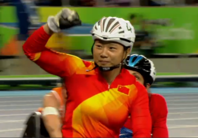 Women sport news - Lui Wenjun from China wins the 100m T54 in Rio