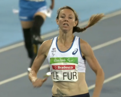 Women sport news - Marie Amelie Le Fur wins the 400m T44 with a new World Record in Rio