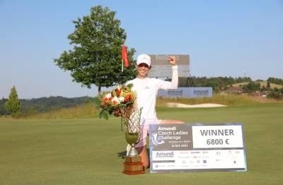 Women sport news - MARTIN CLINCHES FIRST PROFESSIONAL WIN AT AMUNDI CZECH LADIES CHALLENGE