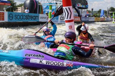 Women sport news - Marx and Woods emerge as kayak cross champions