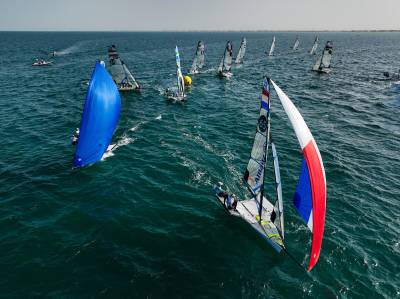 Women sport news - Netherland’s Odile van Aanholt and Elise de Ruyter head to penultimate day with a lead in 49er