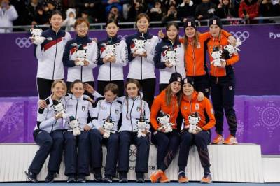 Women sport news - Republic of Korea wins women's 3,000m Team Relay Gold