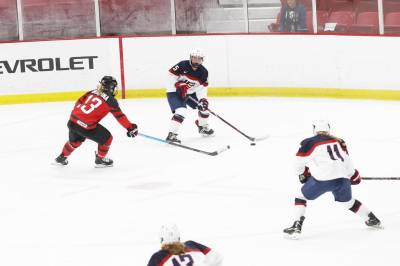 Women sport news - U.S. Women Fall to Canada in Final Games of U18 & U22 Series