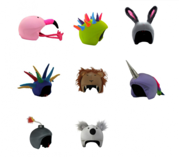  Coolcasc Helmet Covers – Animals & Showtime